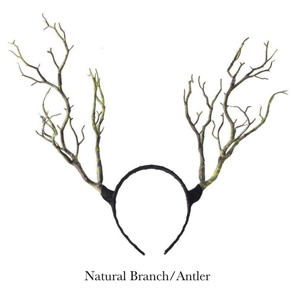 Whimsical Long Deer Antlers Tree Branches Hair Headband - Picture 16 of 16